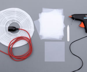 DIY: lampa origami