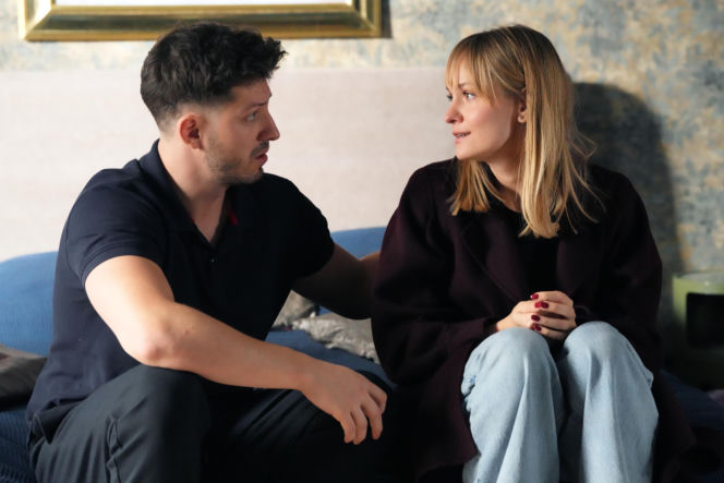 Barwy szczęścia, odcinek 3348: Ola (Michalina Robakiewicz), Justin (Jasper Sołtysiewicz)