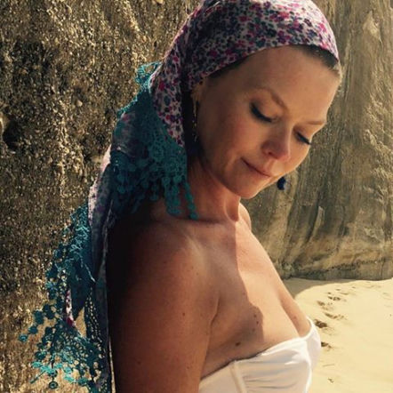 Tamara Arciuch na wakacjach w Portugalii
