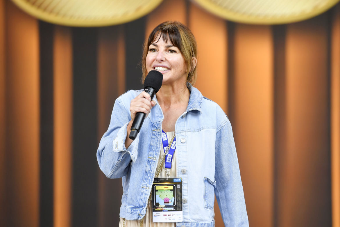 Beata Chmielewska-Olech za kulisami