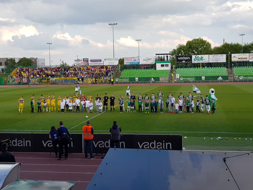 Olimpia Grudziądz - Elana Toruń