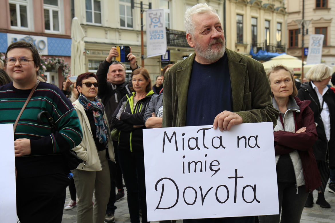 „Ani jednej więcej”. Protest w Lublinie