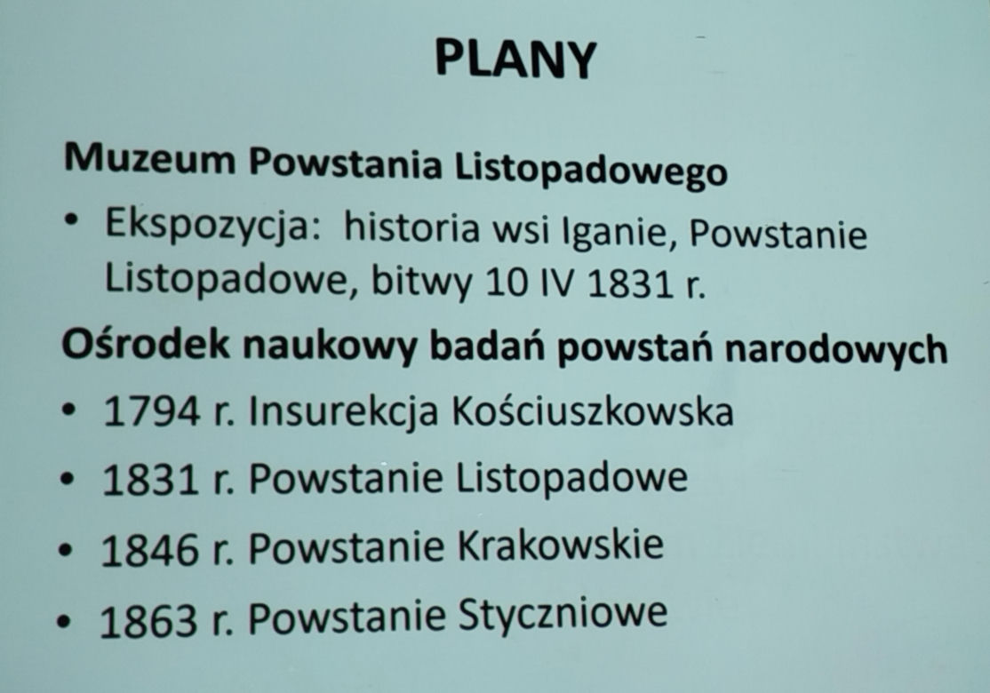 Dwór w Nowych Iganiach wymaga wielu prac renowacyjnych. W ostatnich latach na terenie dworu trwały prace przygotowawcze