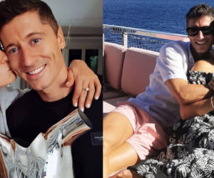 Anna i Robert Lewandowscy