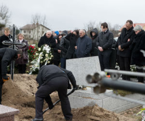 Pogrzeb Grażyny K. w Borzęcinie