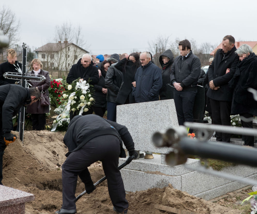 Pogrzeb Grażyny K. w Borzęcinie
