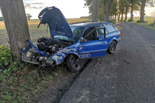 Szukała okularów, doprowadziła do wypadku. Koszmar na pomorskiej drodze