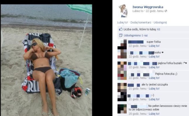 	Iwona Węgrowska CHWALI SIĘ zdjęciem, które NIE JEST FOTOMONTAŻEM