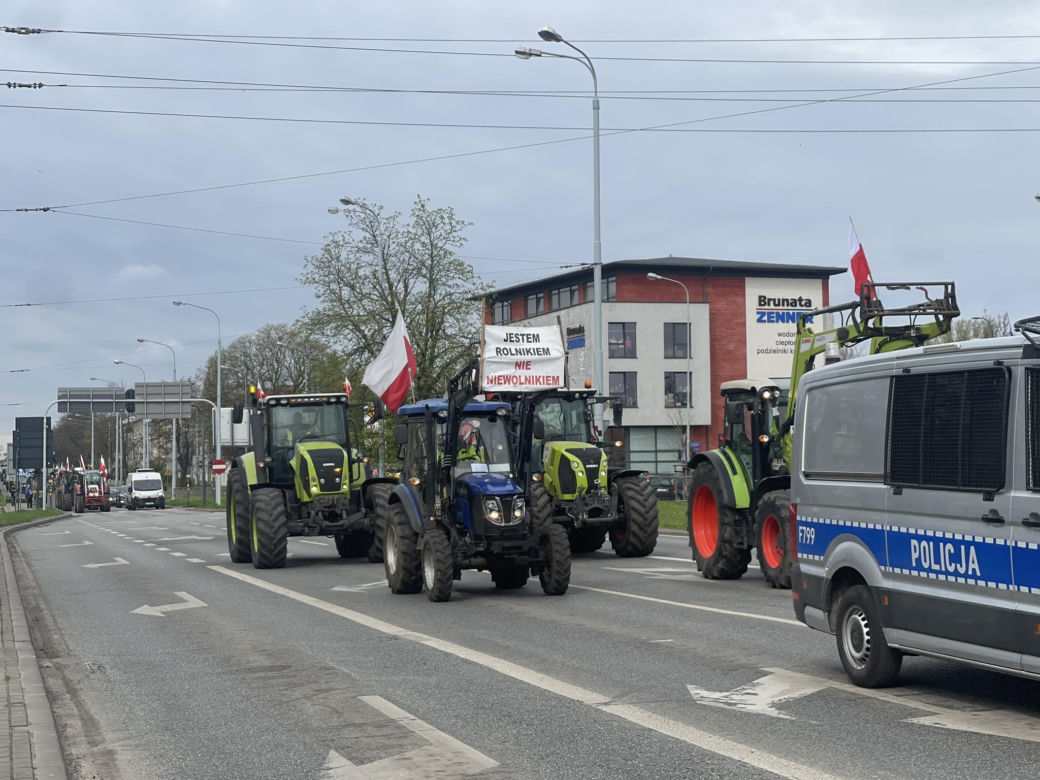 Protest rolników 