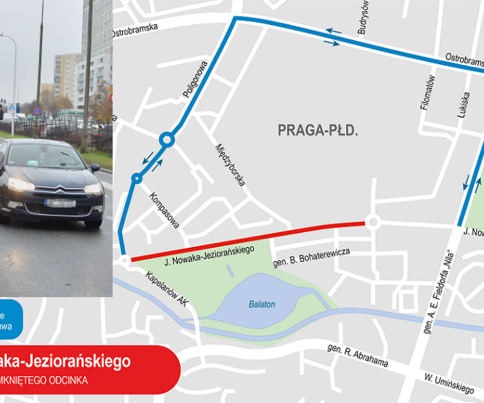 Uwaga, potężne utrudnienia na Gocławiu! Drogowcy znów rozkopią ulice