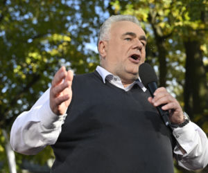 Protest pod TK. Kaczyński
