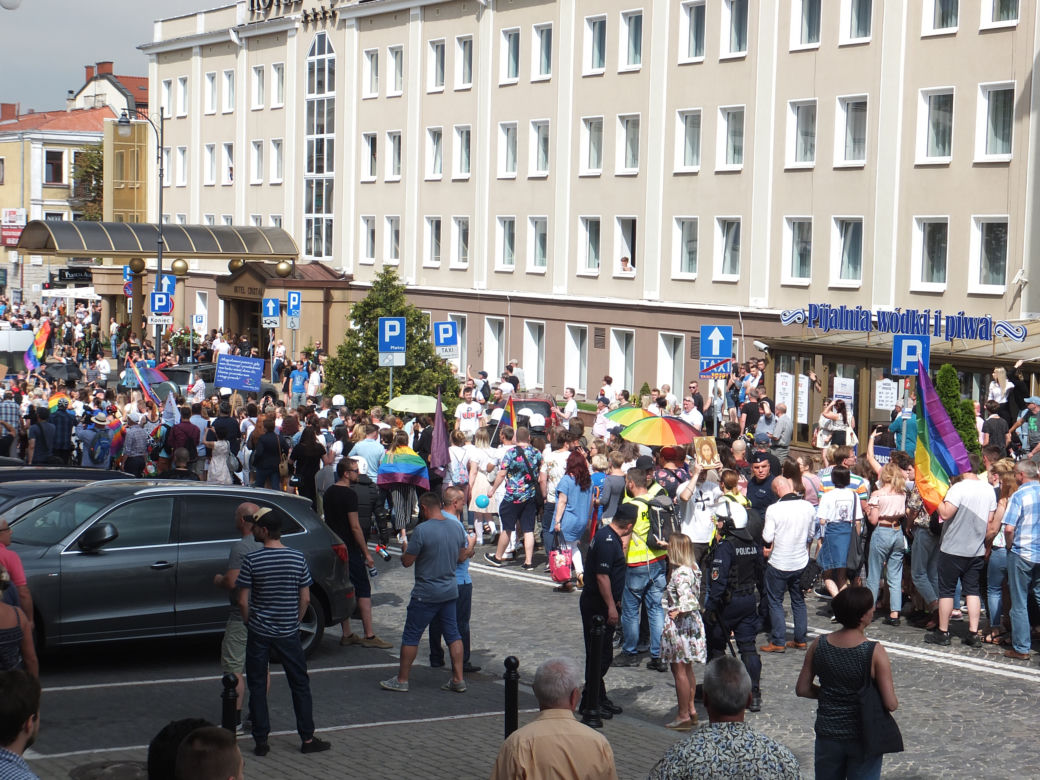I Marsz Równości w Białymstoku 20.07.2019