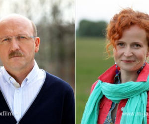 M jak MIŁOŚĆ. Jerzy Kolęda (Artur Barciś) i jego córka Ewa (Dominika Kluźniak)