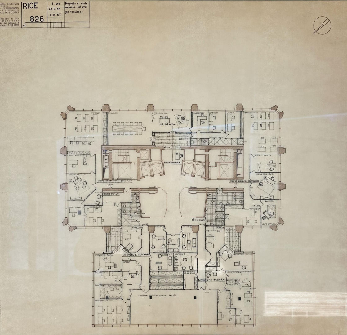 Torre Velasca w Mediolanie