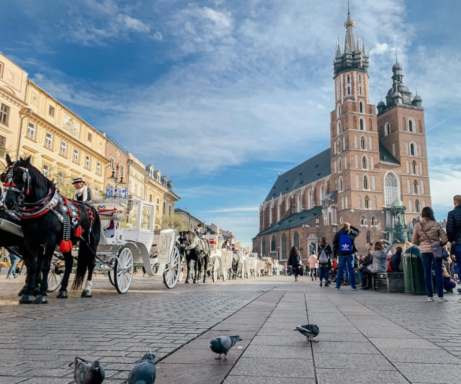Kraków, dorożki