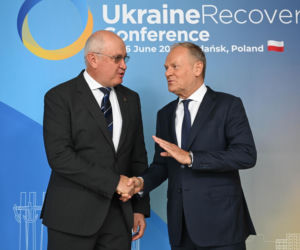 Spotkanie Tuska przed Konferencją na rzecz Odbudowy Ukrainy