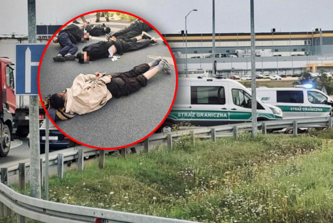 Nielegalni migranci zatrzymani przy granicy. Mieli trafić do Niemiec