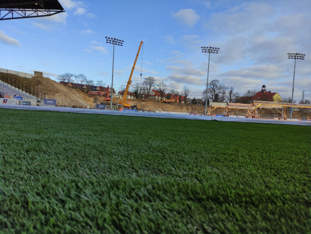 Stadion Pogoni Szczecin czeka na przyjęcie kibiców