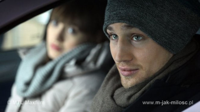 M jak miłość odc. 1056.  Janka (Joanna Osyda), Wojtek (Mateusz Janicki)