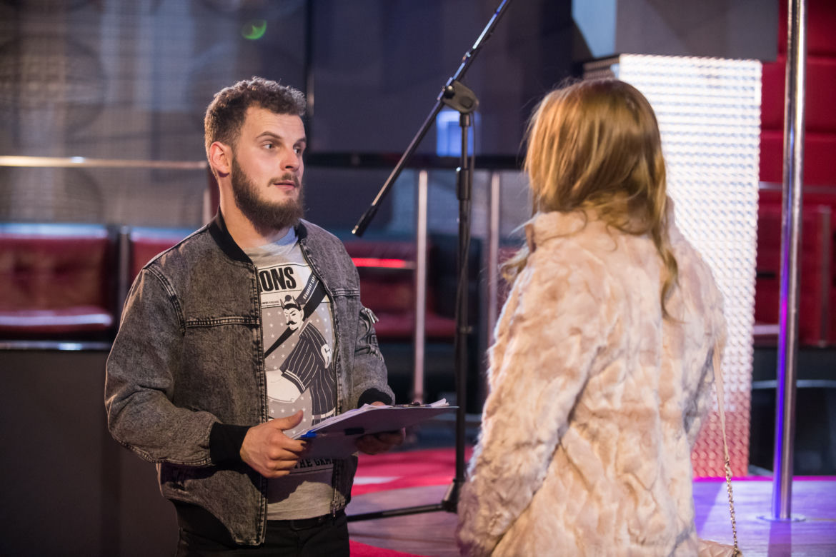 Na Wspólnej, odcinek 2713. Sandra (Michalina Robakiewicz), Miłosz (Maciej Piasny)