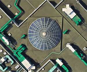 Szczecin w szczególe według Google Earth