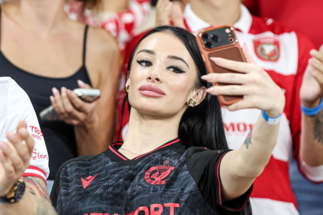 Widzew Łódź - Lech Poznań: Zdjęcia kibiców z meczu 6. kolejki PKO BP Ekstraklasy