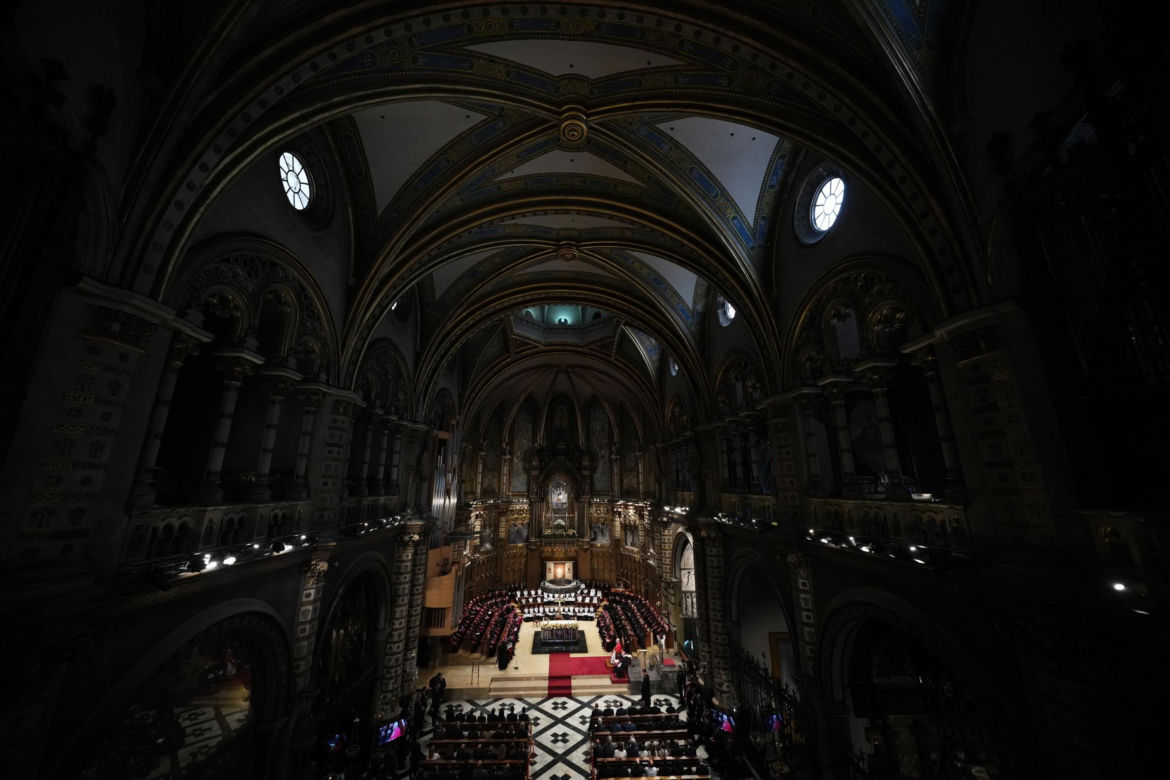 Hiszpania/ Papież odwiedził opactwo Matki Bożej w Montserrat w górach Katalonii