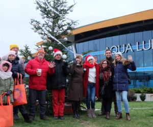 Eskowa choinka stanęła przez Aqua Lublin!