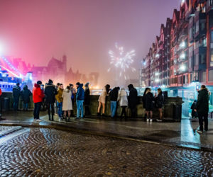Sylwester 2020. Gdańsk opustoszał! ZIelony Most [ZDJĘCIA]