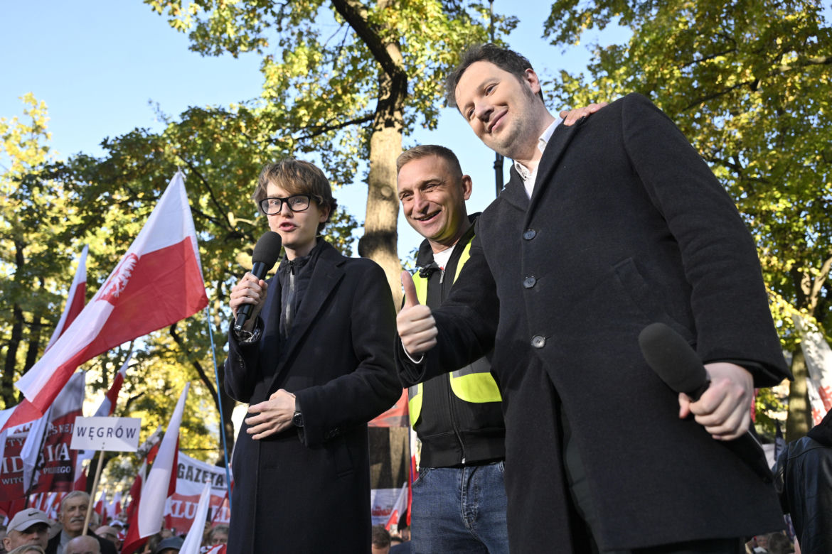Protest pod TK.