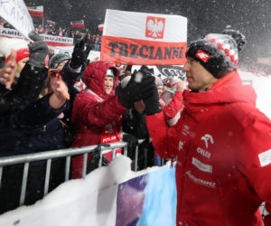Kamil Stoch podczas ostatniego kunkursu PŚ w Zakopanem