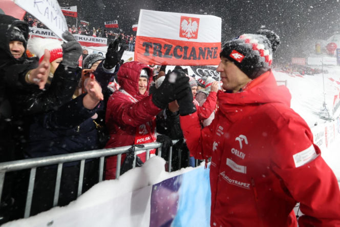 Kamil Stoch podczas ostatniego kunkursu PŚ w Zakopanem