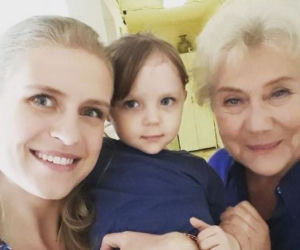 M jak miłość po wakacjach 2018. Natalka (Marcjanna Lelek), Hania (Maja Marczak), Barbara (Teresa Lipowska)