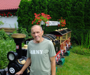 Mam własną parowozownię pod domem. Niesamowite hobby Albina Kulika z Lublina
