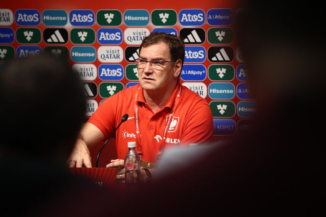 Jan Urban na meczu Malta - Polska