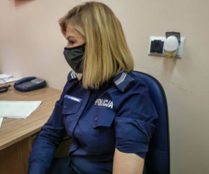 Białystok. Policjanci szczepią się przeciw COVID-19