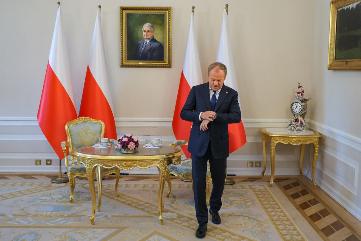 Spotkanie prezydenta Karola Nawrockiego z premierem Donaldem Tuskiem