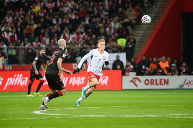 Barażowy mecz półfinałowy o awans do piłkarskich mistrzostw świata z Albanią