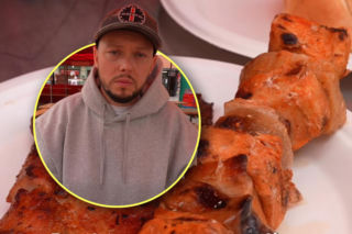 Książulo niemile widziany na Winobraniu. „Nie wolno nagrywać!”. Spięcie przy stoisku z grillem