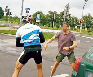 Kierowca napadł na Maćka Dowbora