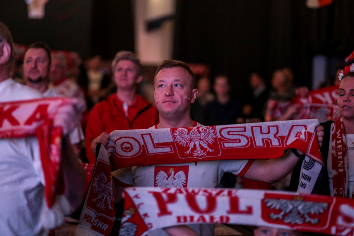 Polska - Arabia Saudyjska w strefie kibica na Stadionie Śląskim