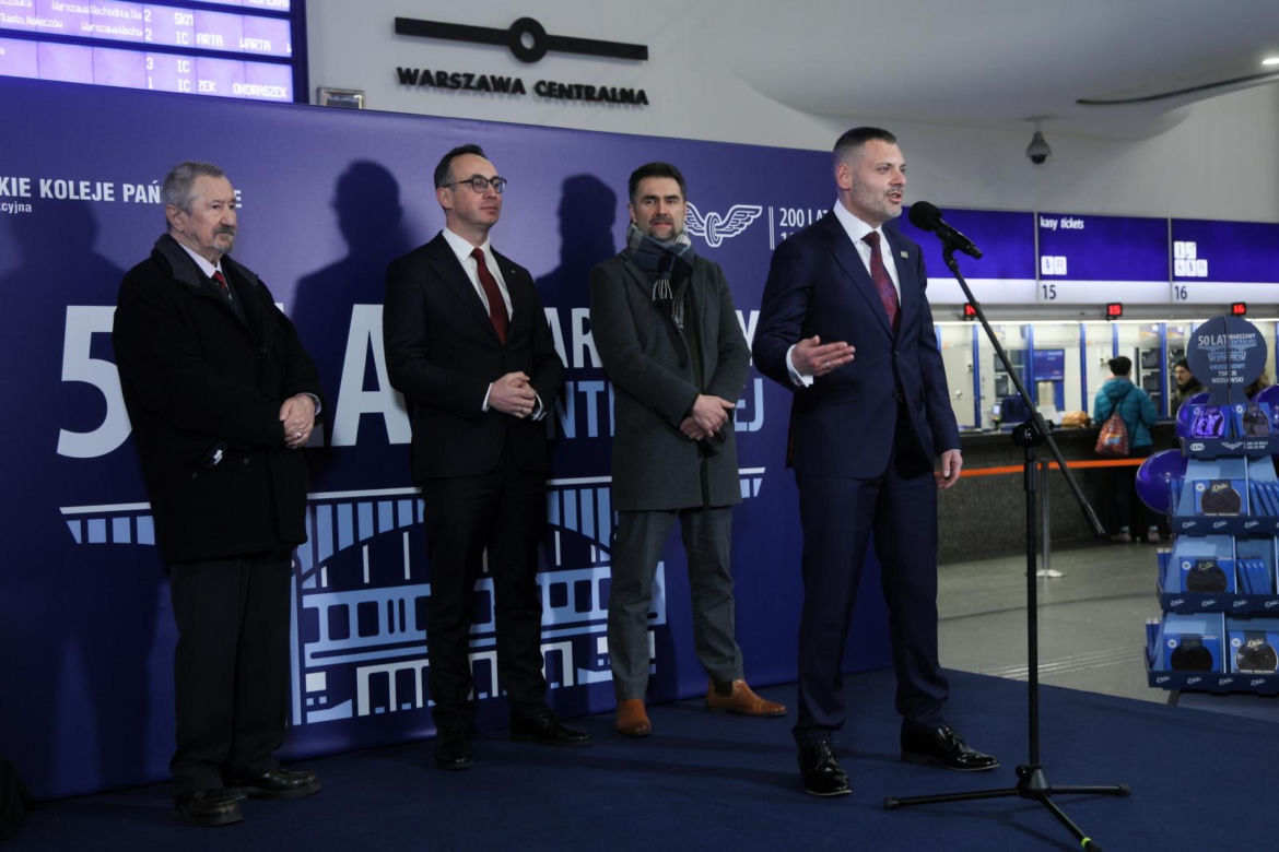 50. urodziny Dworca Warszawa Centralna