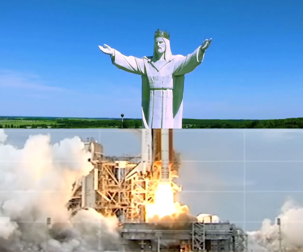 Jezus ze Świebodzina w teledysku Pharrella Williamsa i Cassius
