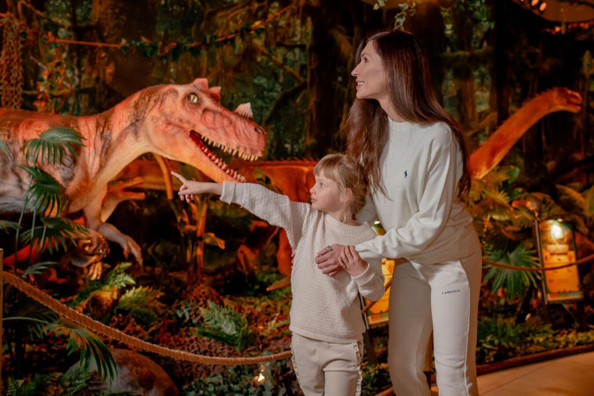Wystawa "Jurassic Adventure" w Warszawie