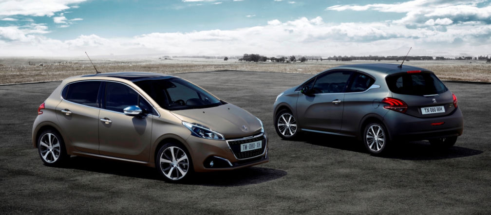 Peugeot 208 lifting 2015