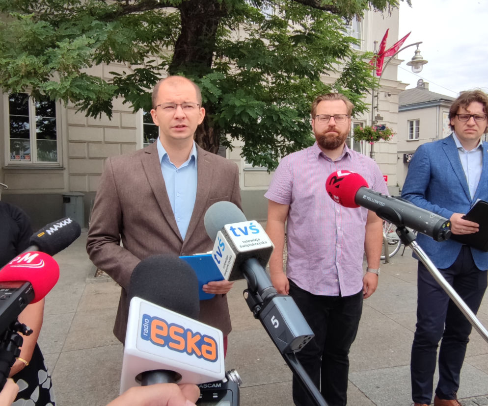 Konferencja prasowa Michała Brauna