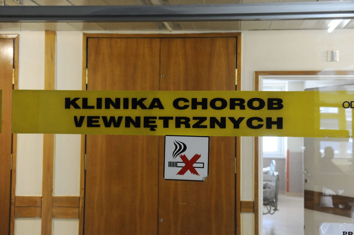 Świerzb w szpitalu na Banacha