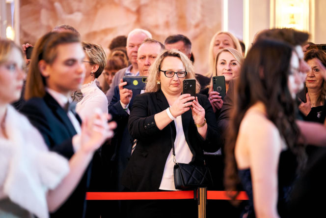 Studniówka siedleckiej Królówki 2026 - walc i polonez