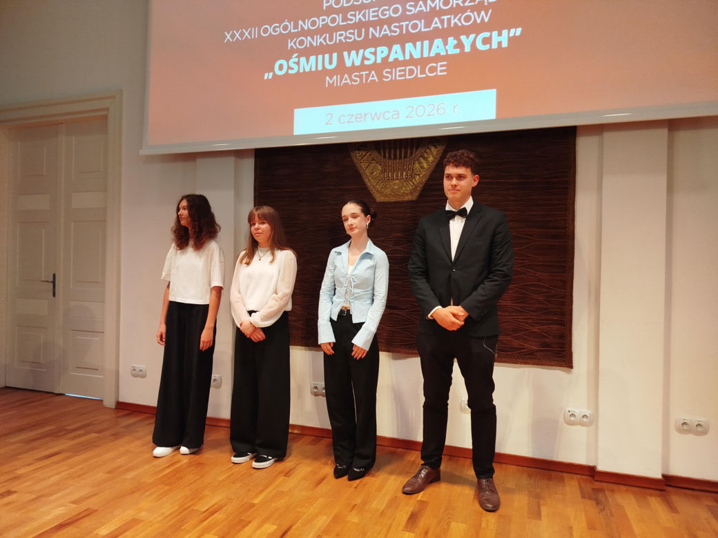 W 2026 roku w konkursie Ośmiu Wspaniałych Miasta Siedlce przyznano nagrody 9 Laureatom i 5 Wyróżnionym