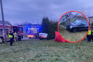 Zmarł za kierownicą w Radlinie. Nagle zjechał z drogi